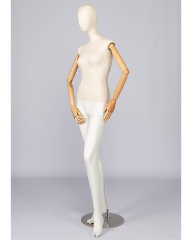 Maniquí articulado de mujer, Basic Standard 1 -  - Color  Blanco Mate Color 54 Estilo Estilo Abstracto Colecciones Colección Basic  Standard